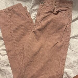 BDG Women's Blush Corduroy Straight Leg Jeans